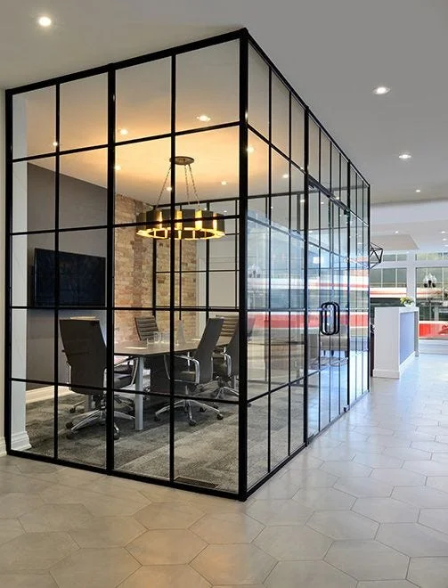 Slim Glass Partitions